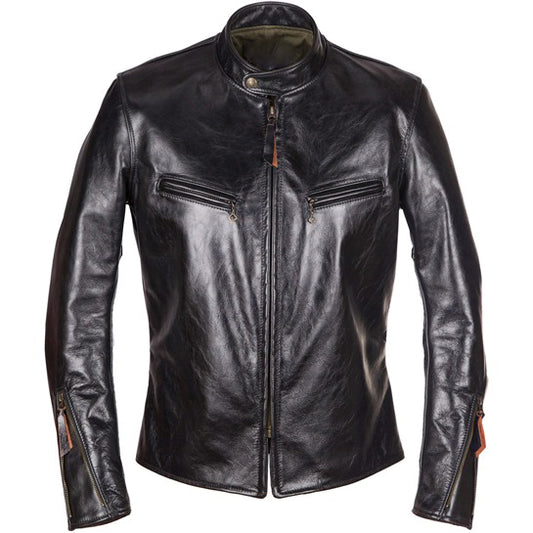 Board Racer Leather Jacket - For Men