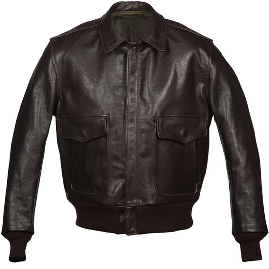 1950's Flight Leather Jacket For Men