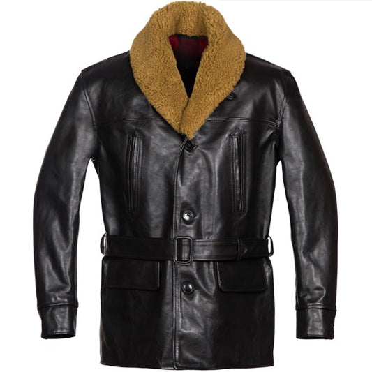 Blizzard Leather Jacket - For Men